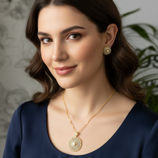 Circular Pendant Set