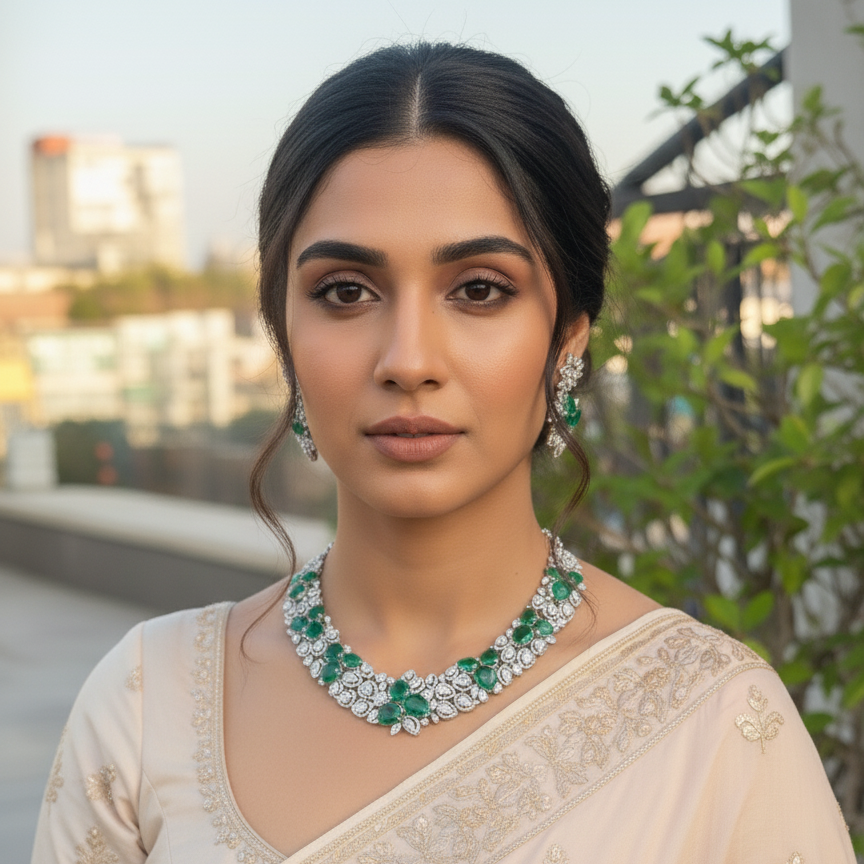 Emerald Elegance Necklace