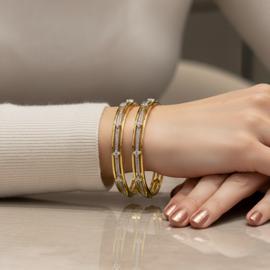 Aradhya Diamond Bangles