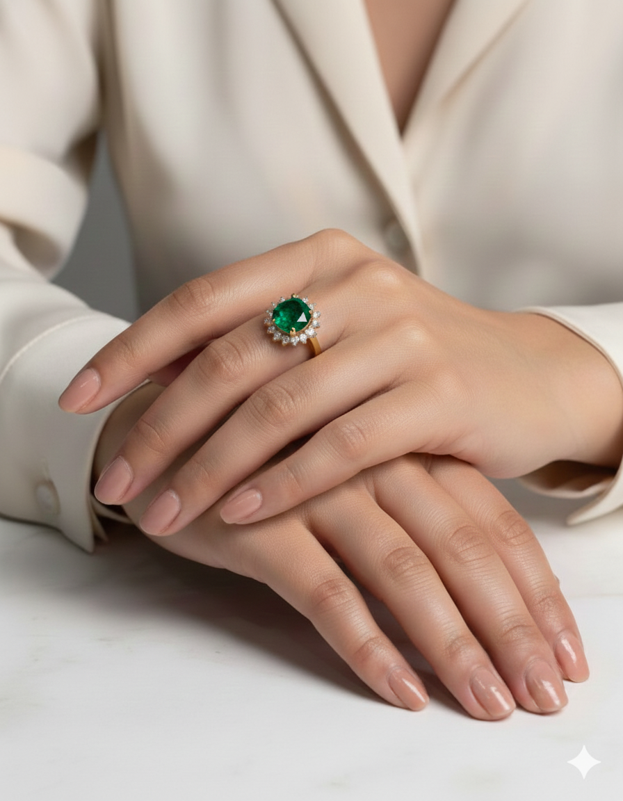 Round Diana Ring