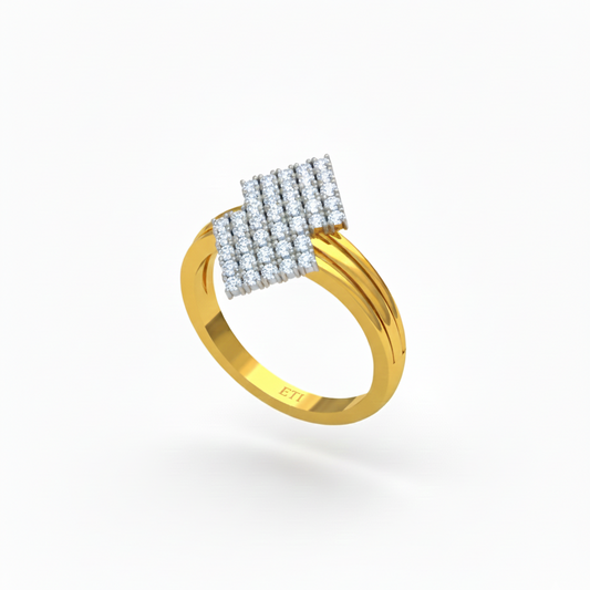 Cluster Diamond Ring