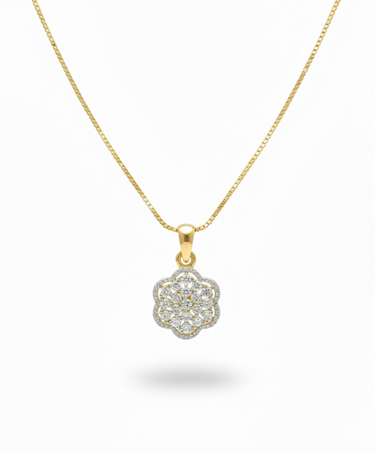 Blossom Diamond Pendant