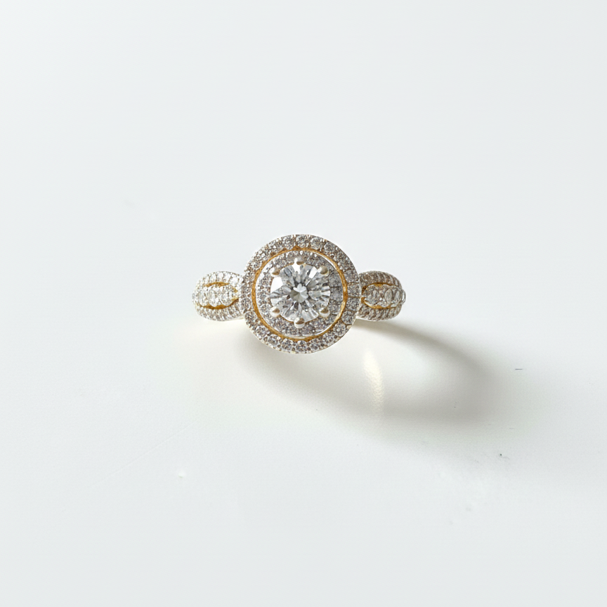 Diamond glow ring