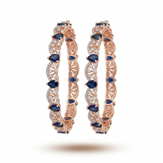 Mermaid Sapphire Bangles