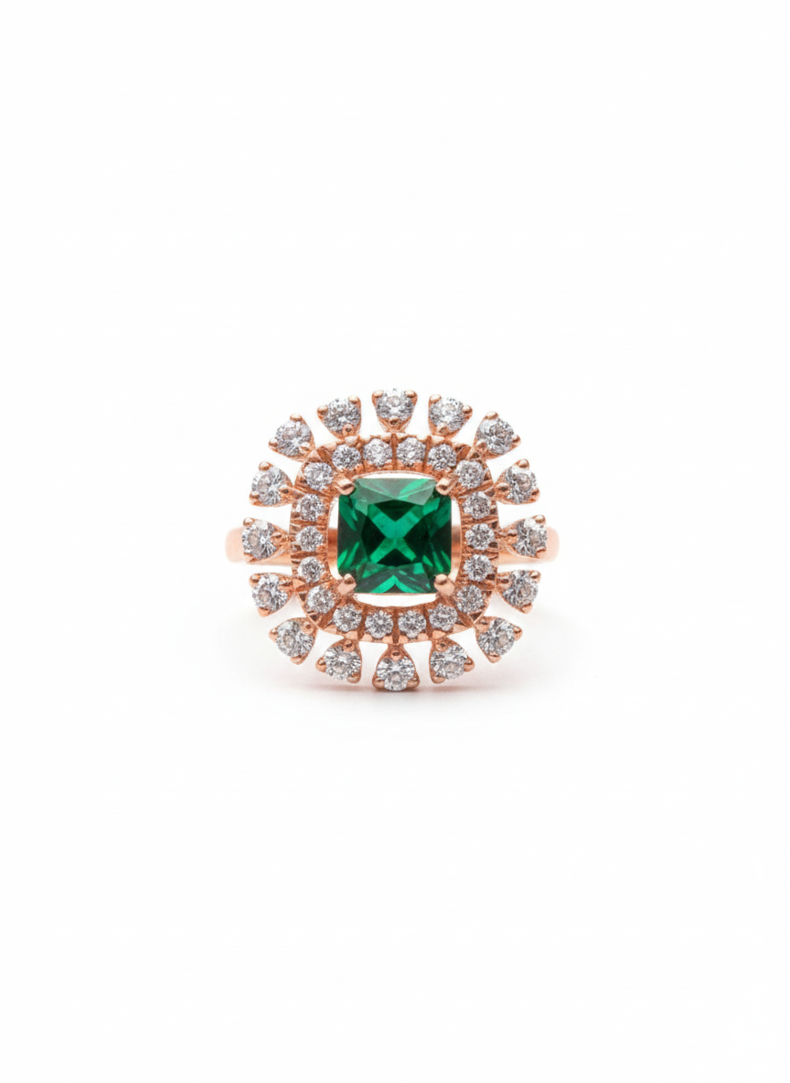 Tulip Diamond Ring