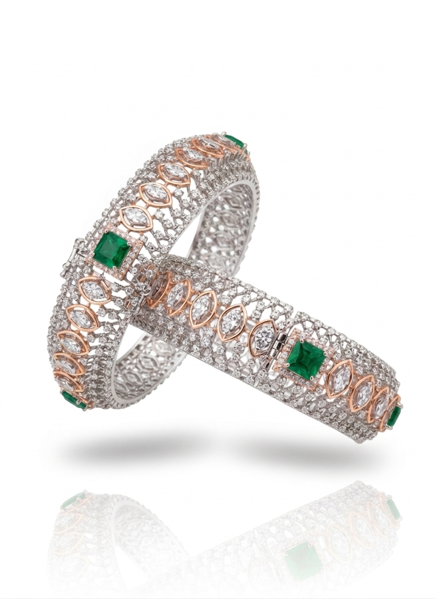 Gemstone Princess Bangles