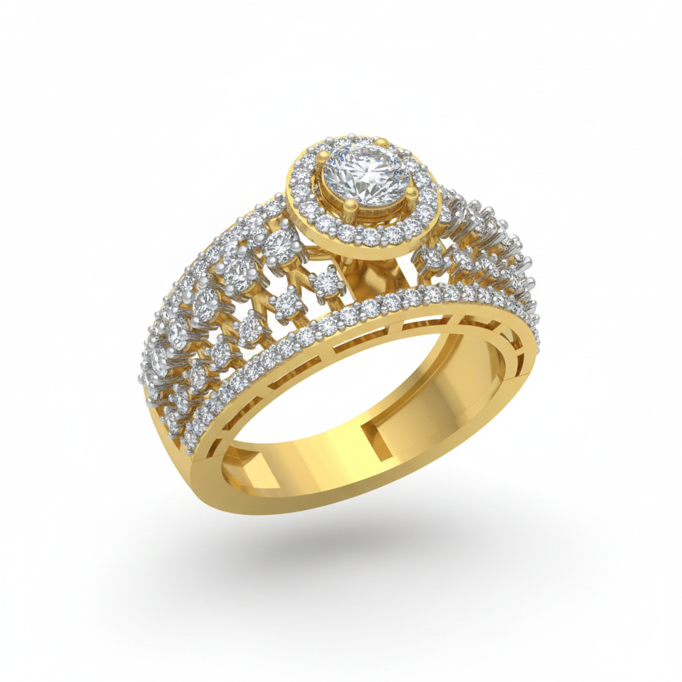 Sparkle Diamond Ring