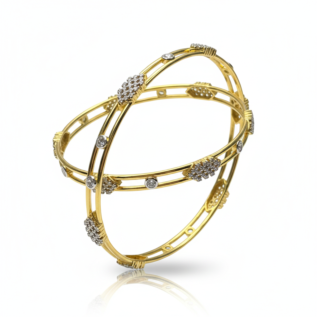 Eternal Stone Bangles (Pair)