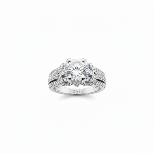 Solitaire Dazzle Ring