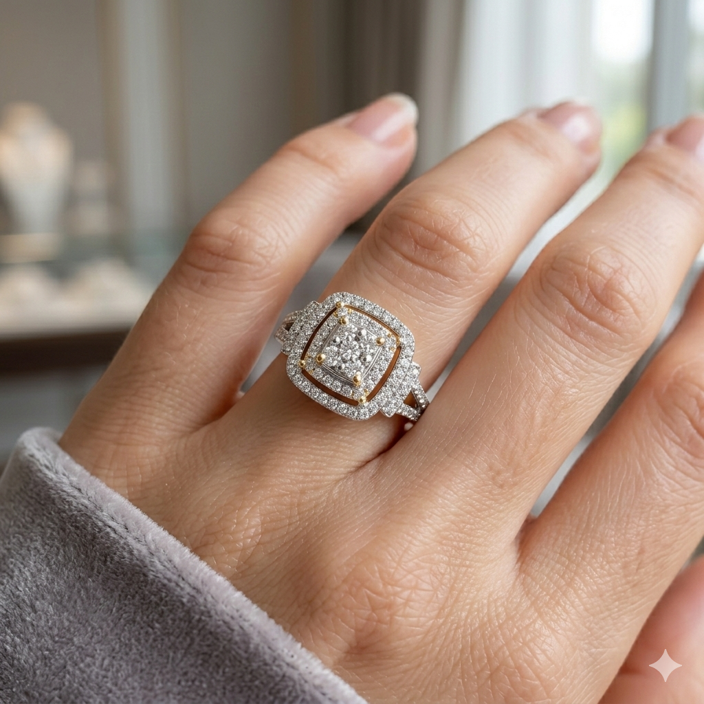 Cushion Precious Ring