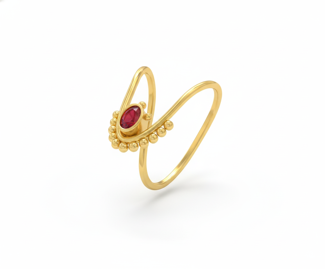 Ruby Vanki Ring