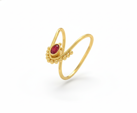 Ruby Vanki Ring
