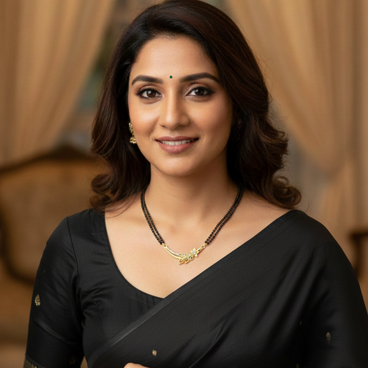 Floral Mangalsutra Double Chain