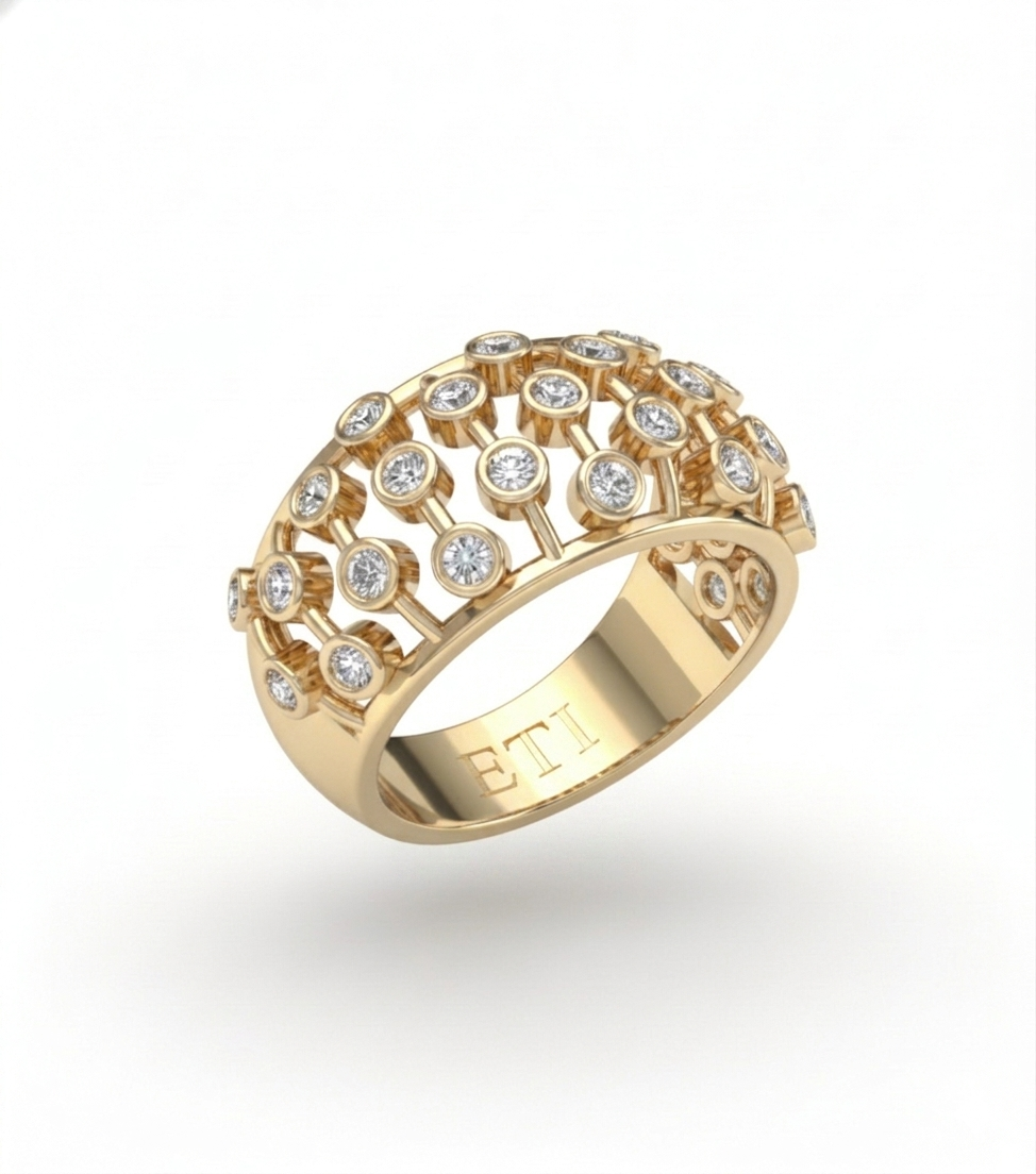 Diamond Bezel Ring