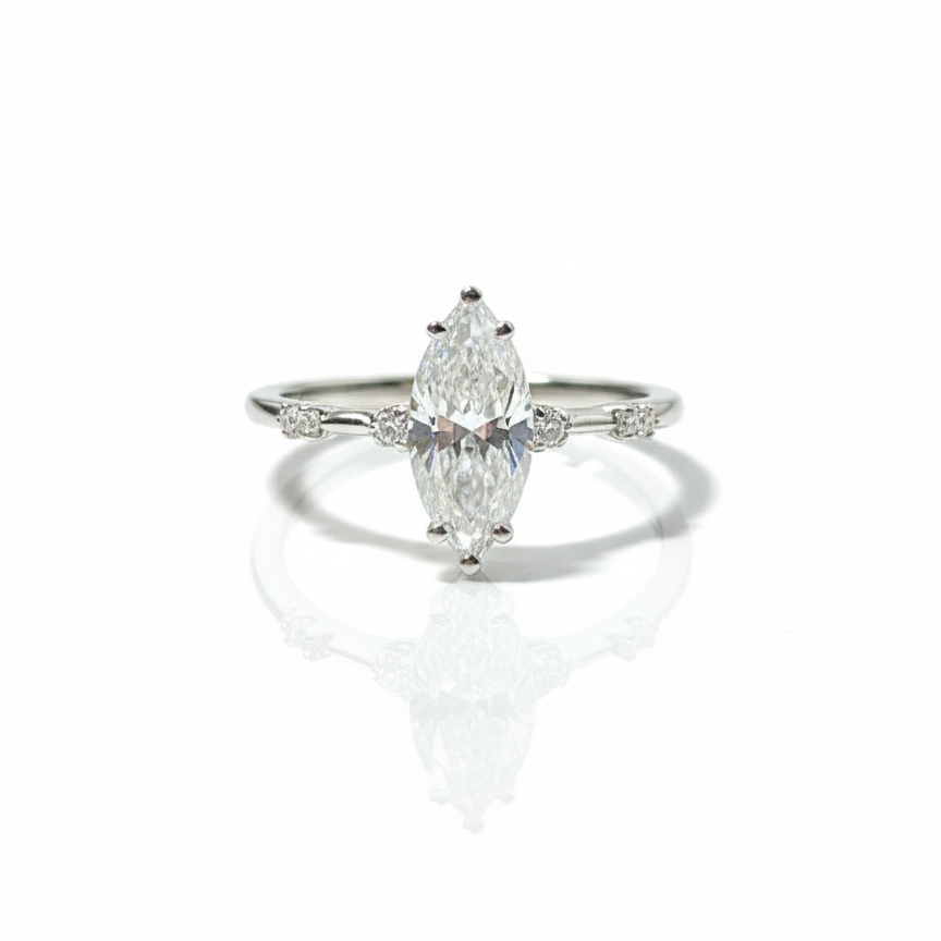 Marquise Diamond Ring