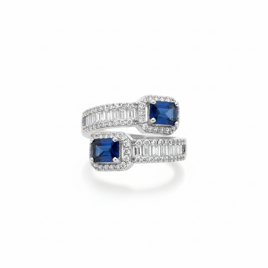 Sapphire Channel Ring