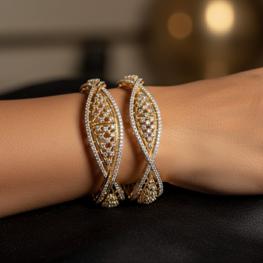 Zaria Bangles (Pair)