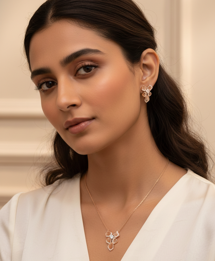 Petal Glow Pendant Set