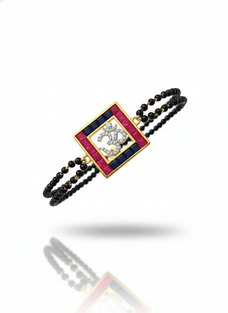 Om Channel Bracelet