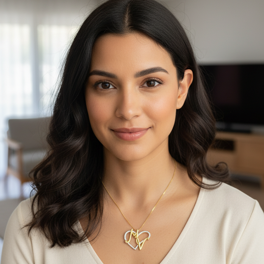 Giant Initial pendant chain