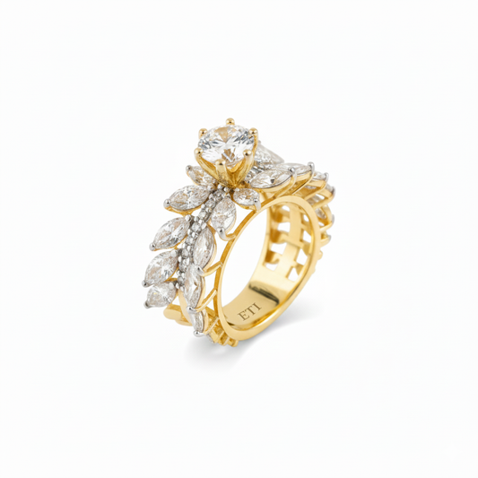 Marquise Majestic Solitaire Ring