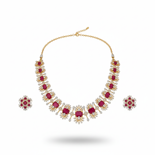 Ruby Love Necklace