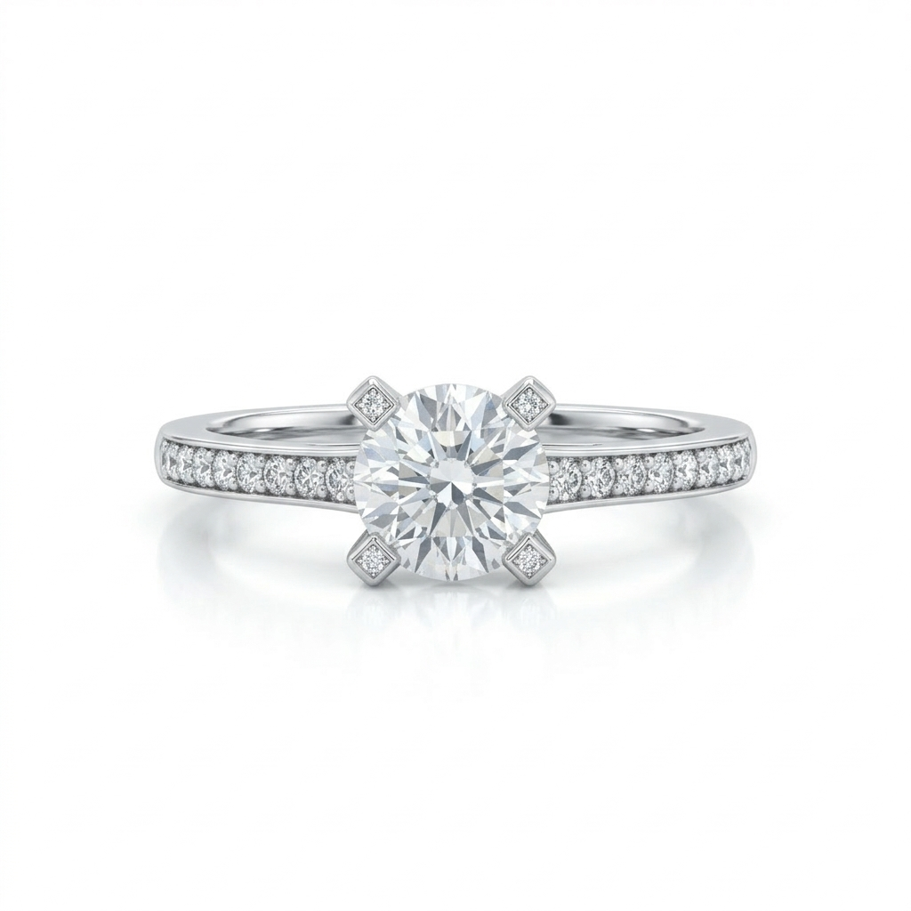 Ish Solitaire Ring