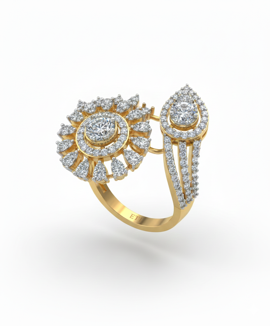 Diamond Queen Ring