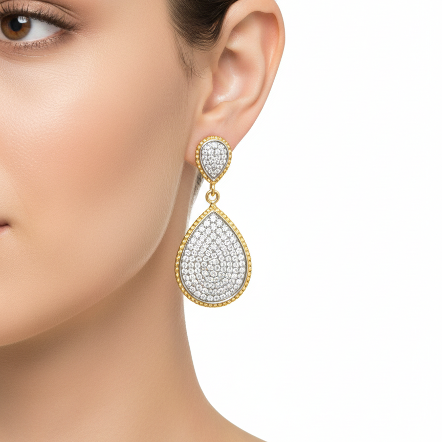 Pear Romance Earrings