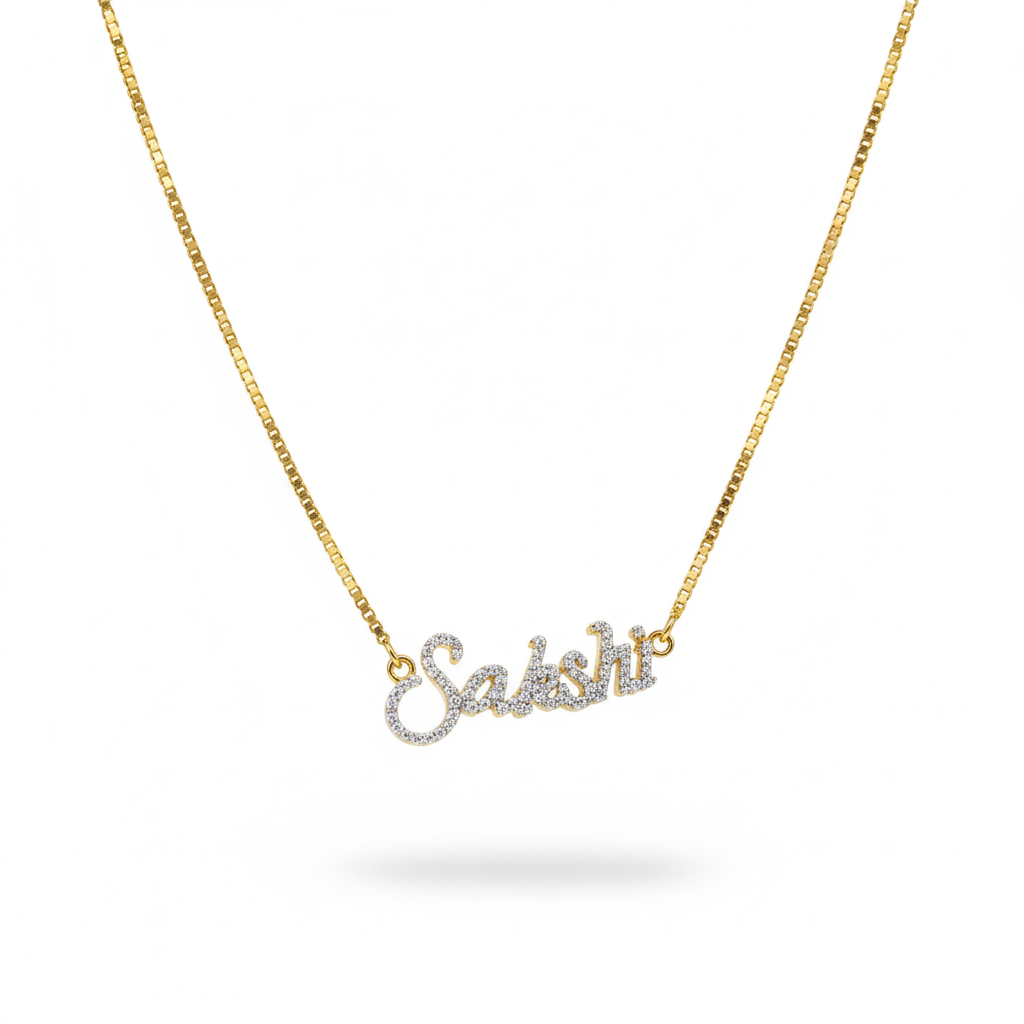 Name Studded Chain
