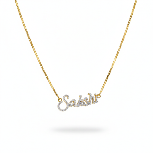 Name Studded Chain