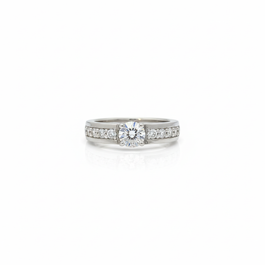 Silver Spark Men's Ring