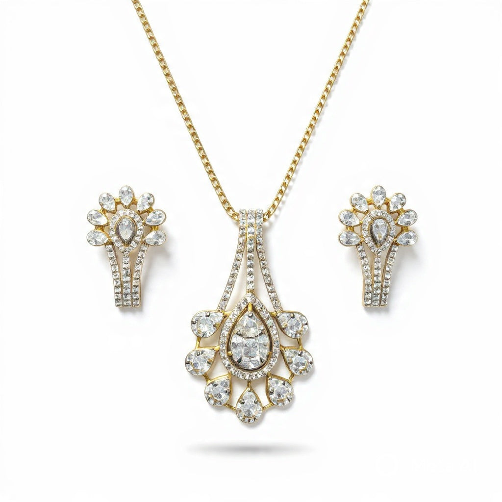 Precious Pear Pendant Set