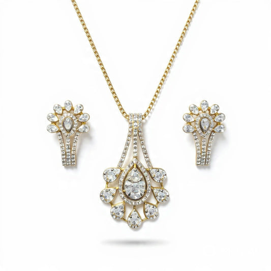 Precious Pear Pendant Set