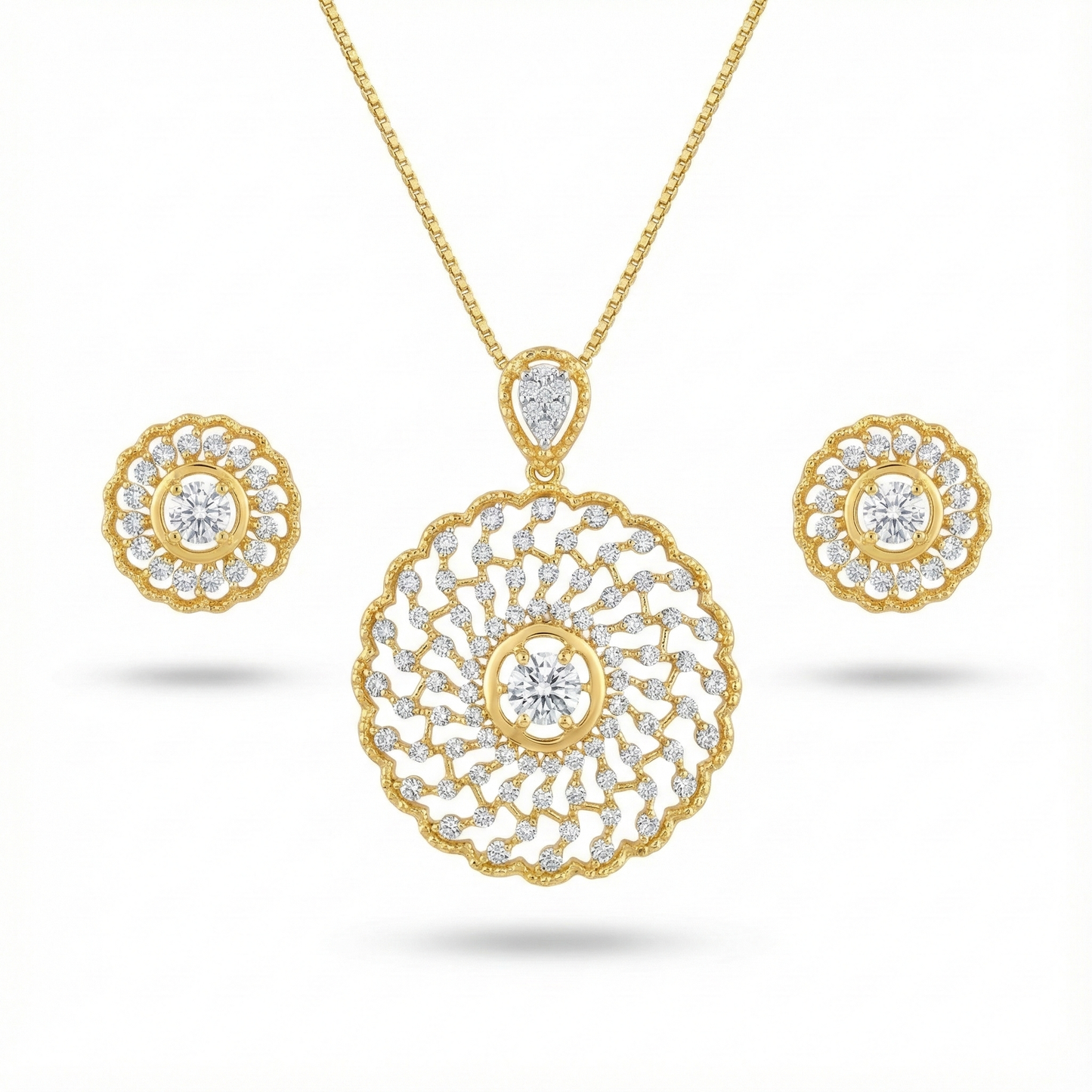 Circular Pendant Set