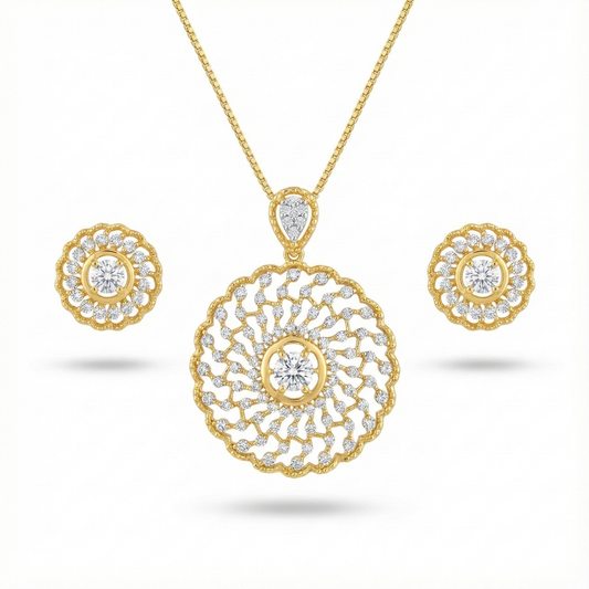 Circular Pendant Set
