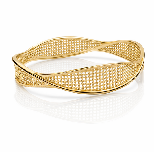 Gold Mesh Bracelet