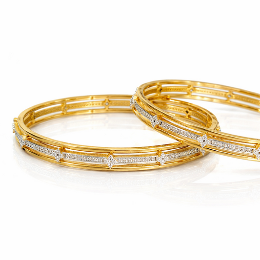 Aradhya Diamond Bangles