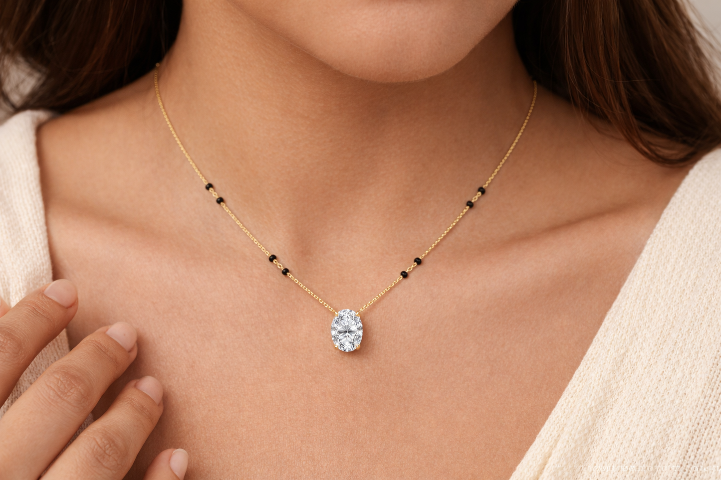 Celebrity Diamond Mangalsutra