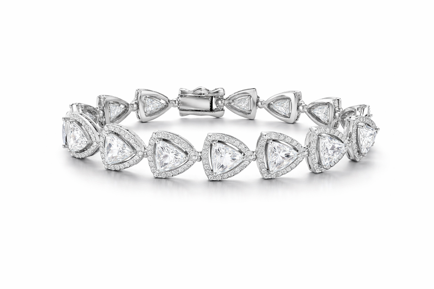 Trillion Tennis Bracelet
