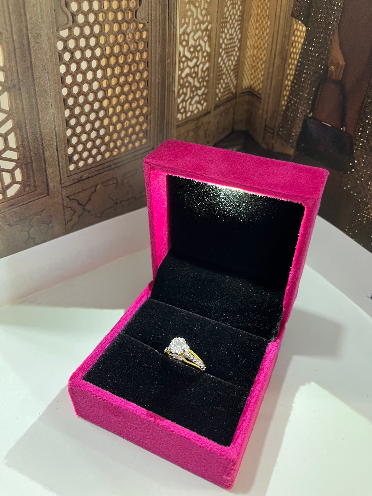 Precious Floral Ring