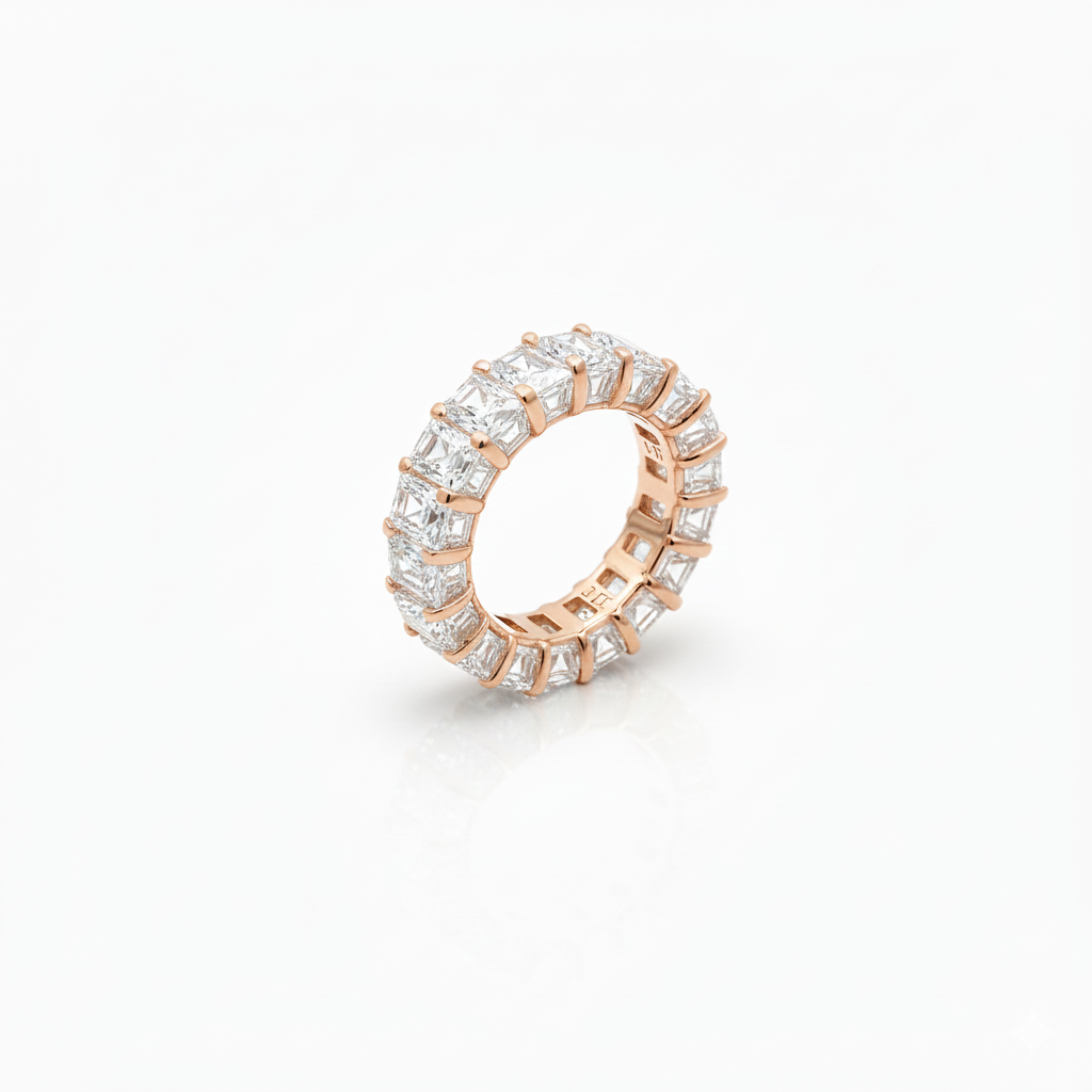 Gemstone Eternity Ring
