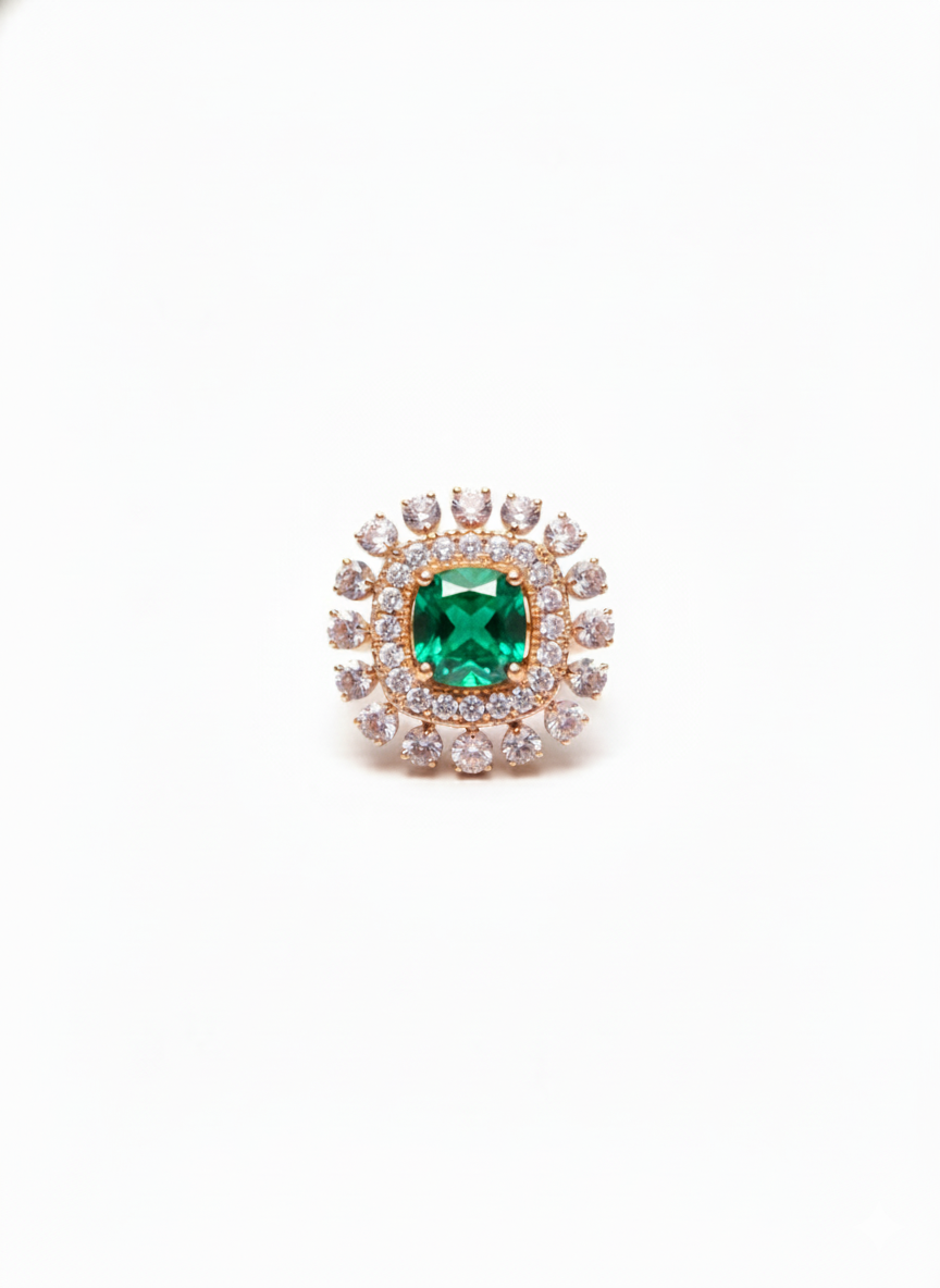Tulip Diamond Ring