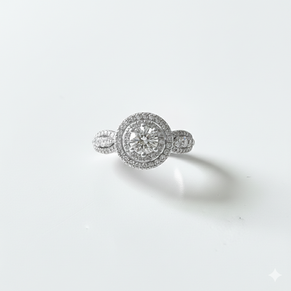 Diamond glow ring