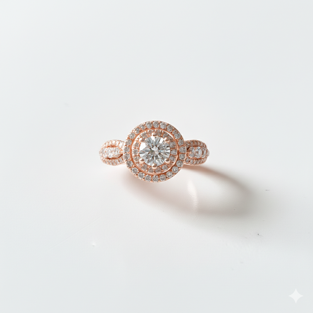 Diamond glow ring