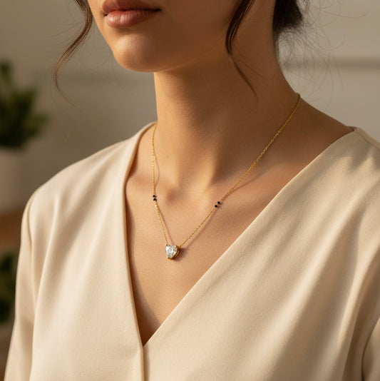 Heart Minimal Mangalsutra