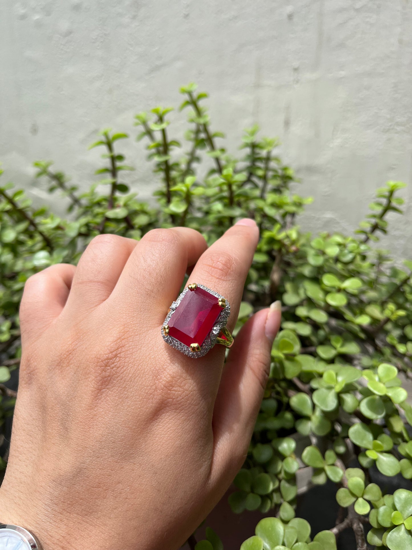Mansi's Ruby Ring