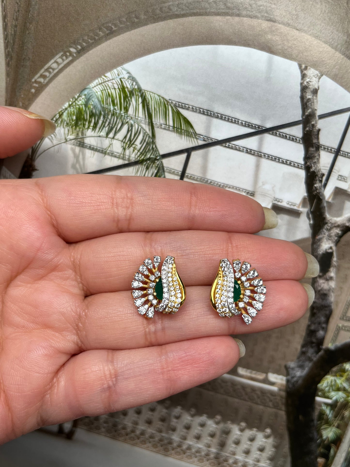 Mermaid earrings
