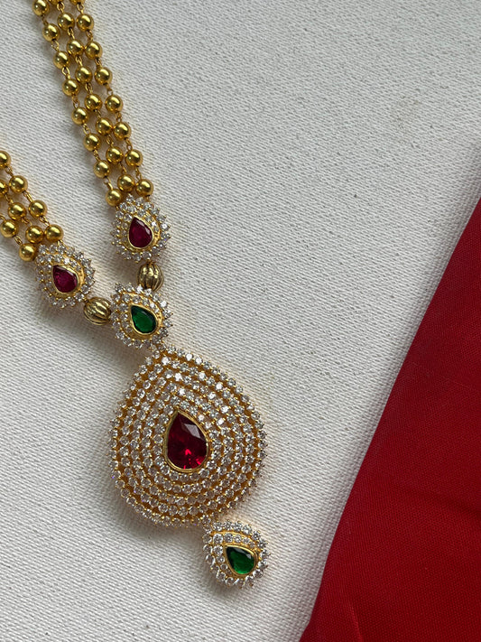 Gita's Gold beaded Necklace