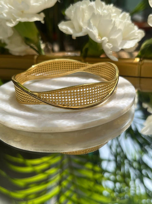 Gold Mesh Bracelet